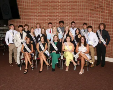 Brooke High School homecoming court